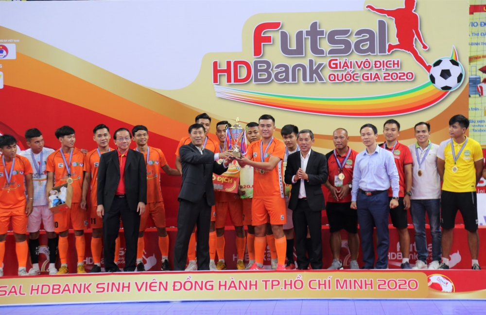 Giải Futsal HDBank Vô địch Quốc gia 2020 khép lại với nhiều dấu ấn đặc biệt