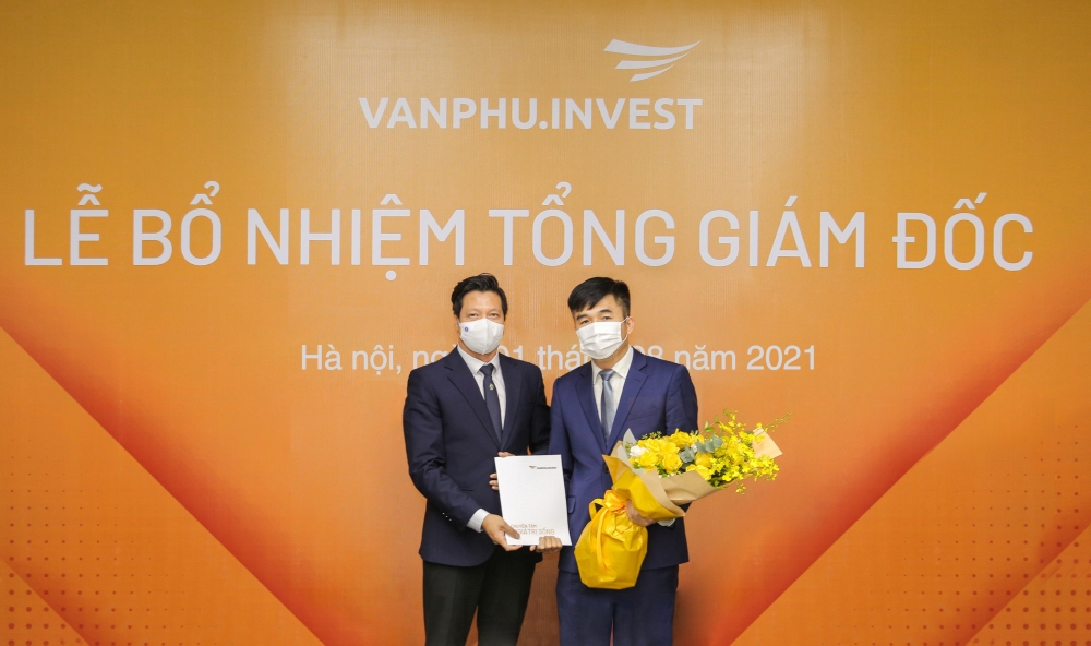 Văn Phú – Invest bổ nhiệm Tổng Giám đốc mới