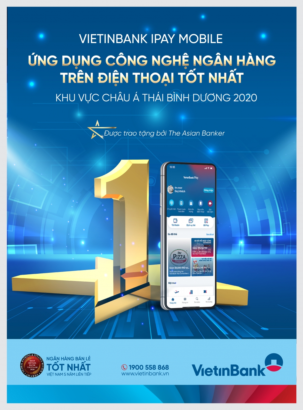 VietinBank iPay Mobile khẳng định vị thế trên trường quốc tế