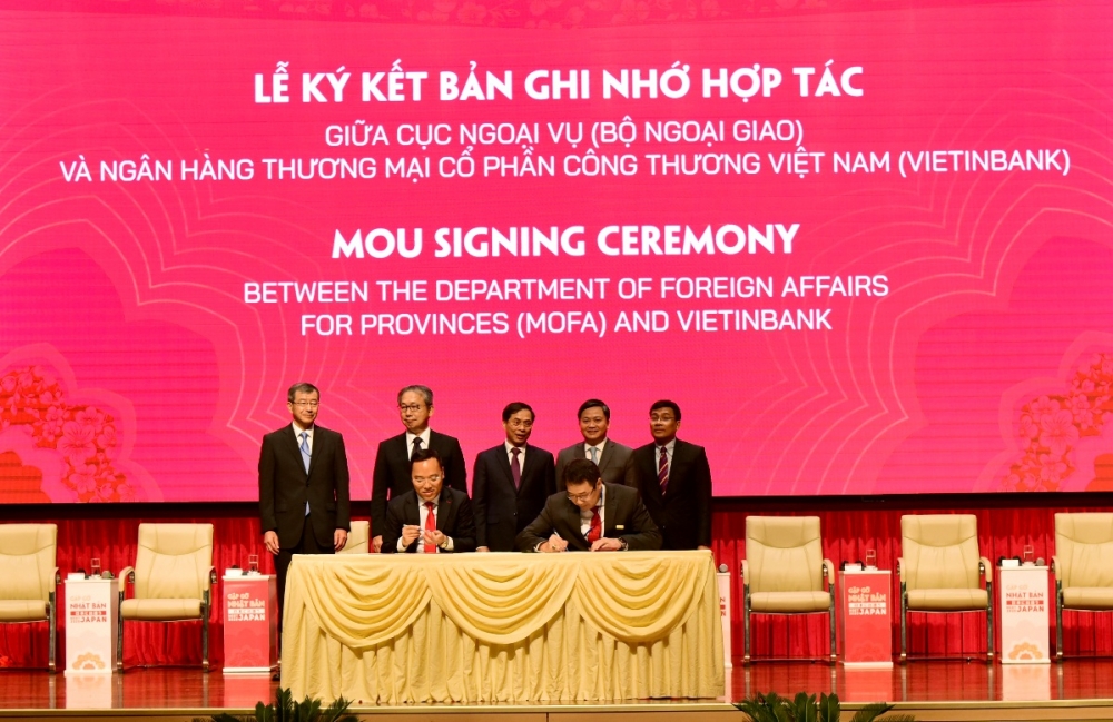 VietinBank hợp tác thúc đẩy kết nối quốc gia Việt Nam - Nhật Bản