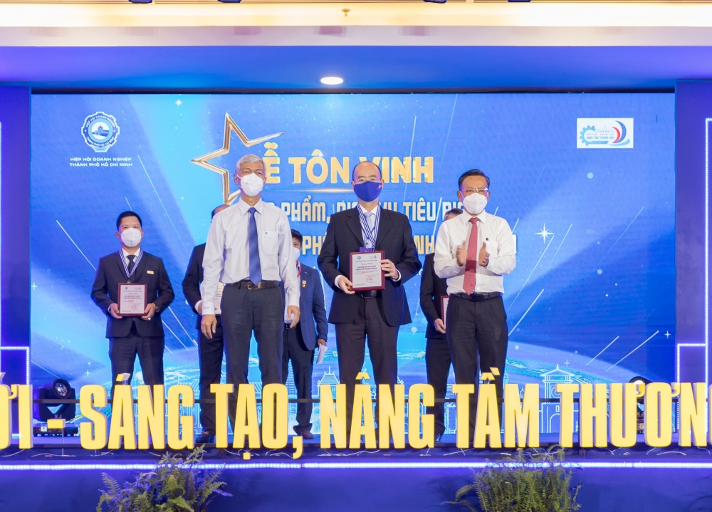 SCB nhận danh hiệu "Sản phẩm, dịch vụ tiêu biểu Thành phố Hồ Chí Minh năm 2021"