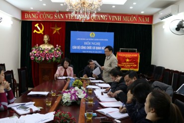 LĐLĐ quận Hoàn Kiếm: Hội nghị cán bộ, công chức, nhân viên cơ quan năm 2018