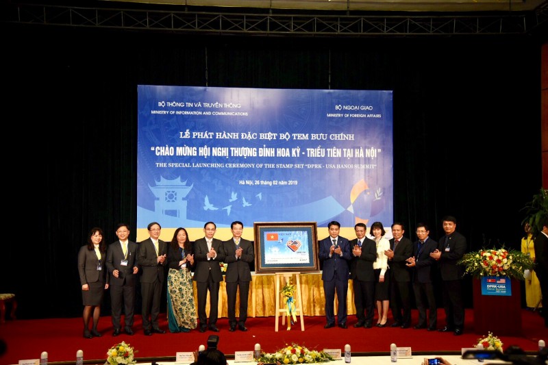 Công bố phát hành đặc biệt bộ tem “Chào mừng Hội nghị Thượng đỉnh Hoa Kỳ - Triều Tiên tại Hà Nội”