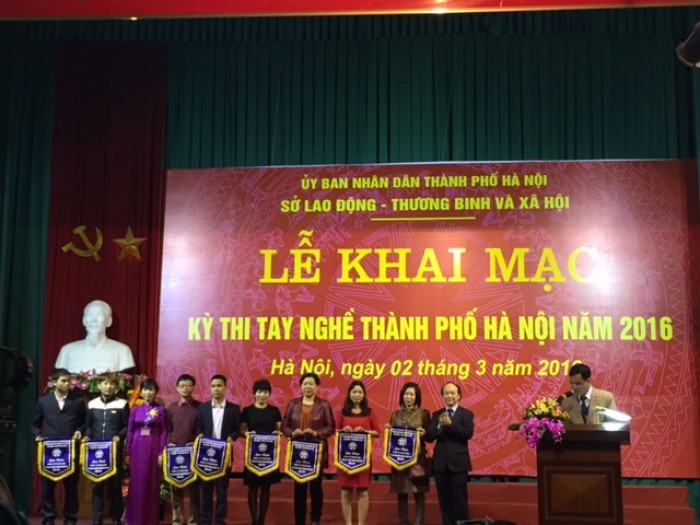 219 thí sinh tham dự kỳ thi tay nghề TP Hà Nội năm 2016