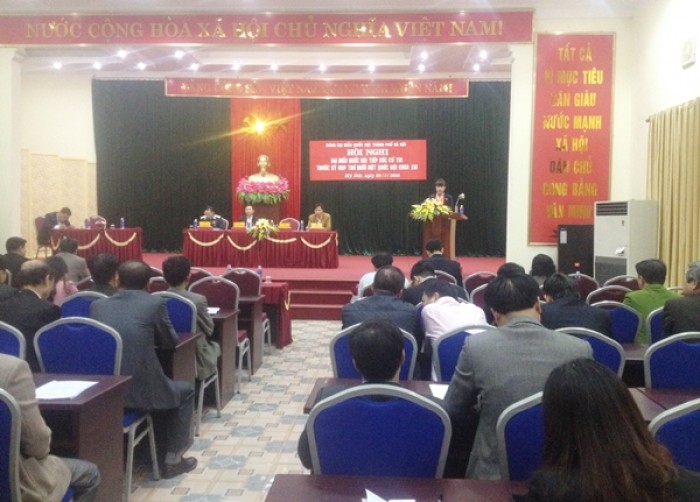 Đoàn đại biểu Quốc hội TP Hà Nội tiếp xúc cử tri các huyện ngoại thành