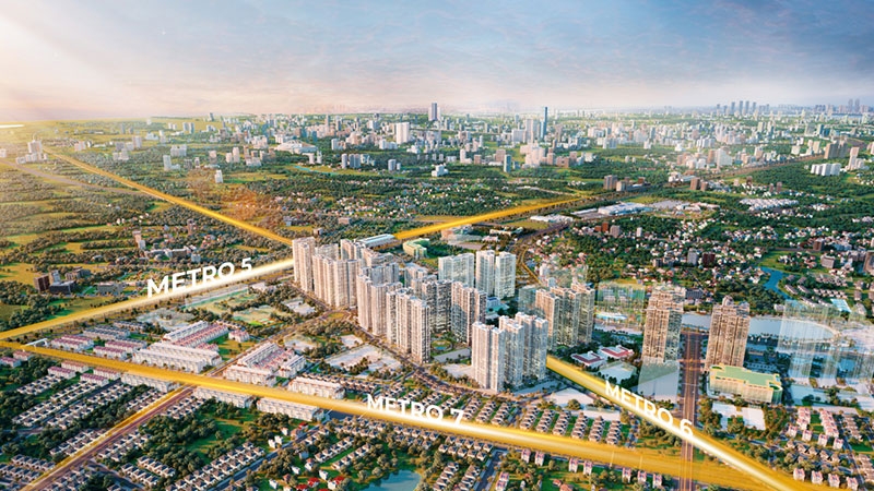 Vì sao bất động sản phía Tây Thủ đô trở thành “cửa sáng” của giới đầu tư?