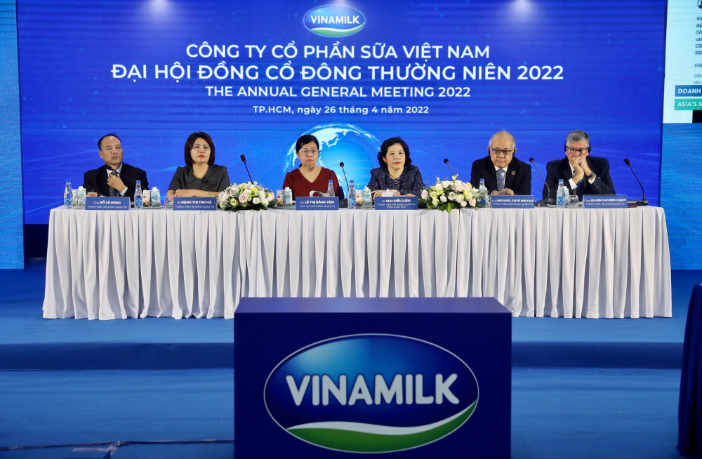 Vinamilk ra mắt Hội đồng Quản trị nhiệm kỳ 2022-2026