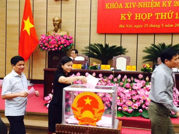 Đồng chí Nguyễn Thị Bích Ngọc được bầu làm Chủ tịch HĐND TP Hà Nội