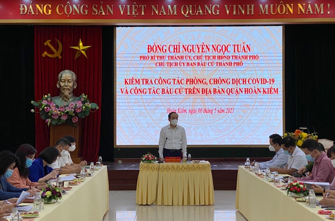 Quận Hoàn Kiếm triển khai đồng bộ, bài bản các nhiệm vụ chuẩn bị bầu cử