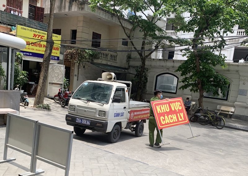 Quận Đống Đa: Dỡ bỏ cách ly y tế tầng 7 tòa nhà 187 Nguyễn Lương Bằng