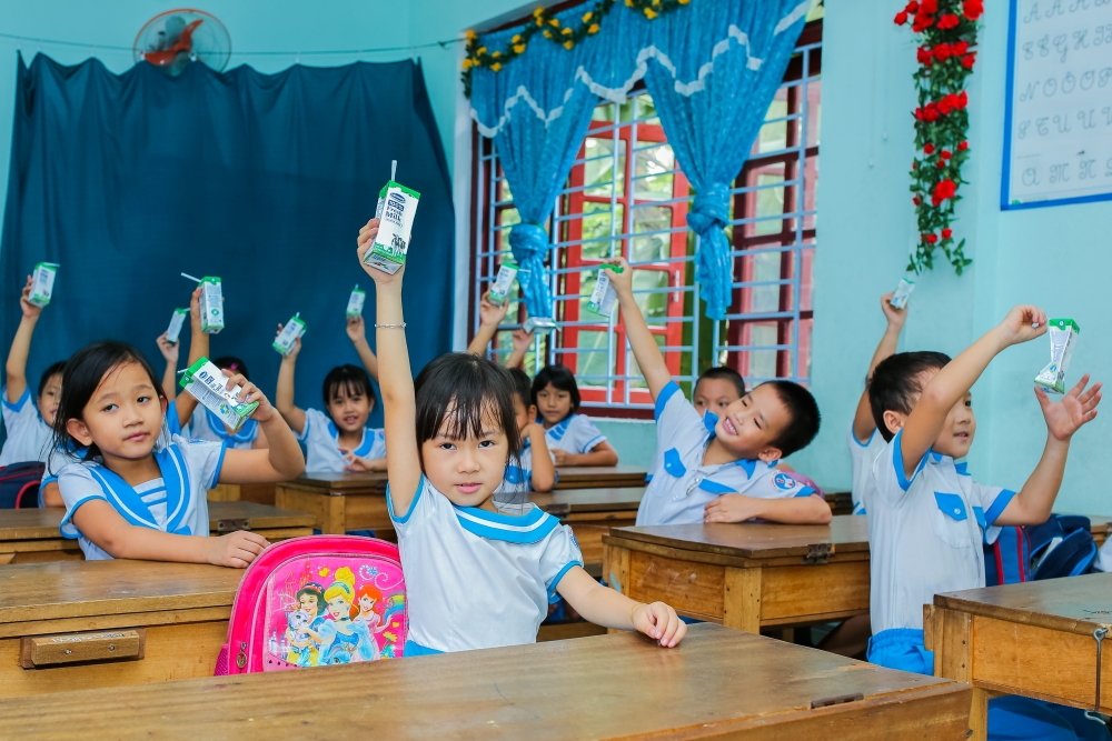 33.000  trẻ em Quảng Nam được uống sữa miễn phí nhờ sữa học đường