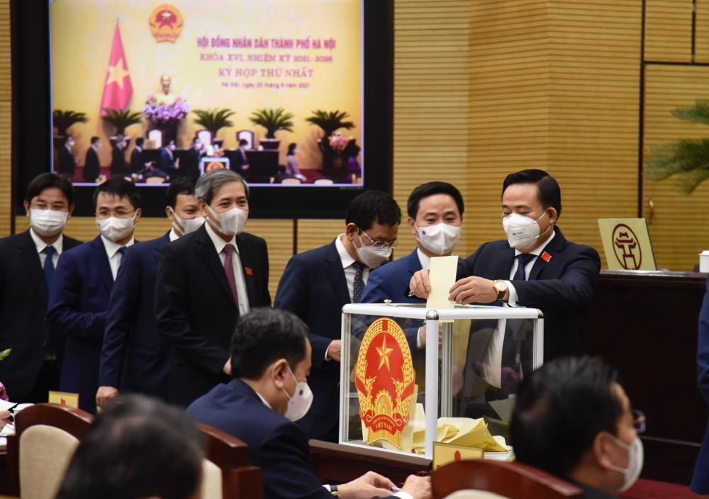 Đồng chí Chu Ngọc Anh tái đắc cử Chủ tịch Ủy ban nhân dân thành phố Hà Nội