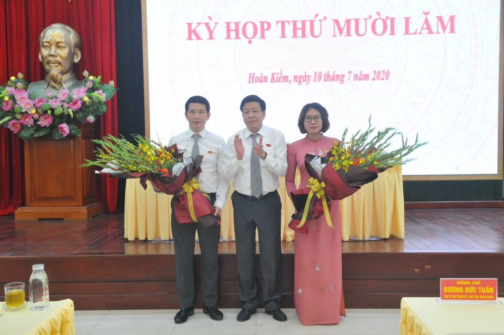 Ông Phạm Tuấn Long giữ chức Chủ tịch Uỷ ban nhân dân quận Hoàn Kiếm