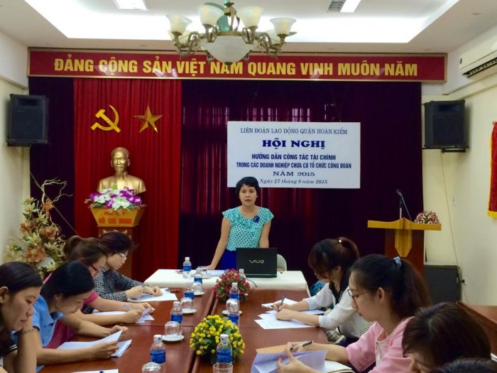 LĐLĐ quận Hoàn Kiếm: Hướng dẫn công tác tài chính công đoàn