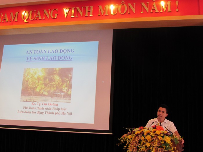 LĐLĐ quận Hoàn Kiếm: Gần 200 học viên tham dự bồi dưỡng nghiệp vụ ATVSLĐ
