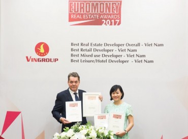 Vingroup - Nhà phát triển bất động sản tốt nhất Việt Nam năm 2017