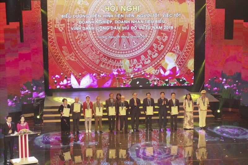 Ngày 5/10 Hà Nội vinh danh Công dân Thủ đô ưu tú năm 2019