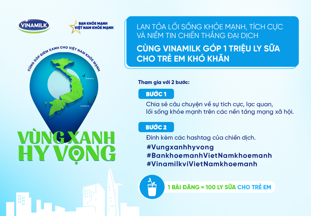 Cùng góp điểm xanh, cho Việt Nam khỏe mạnh