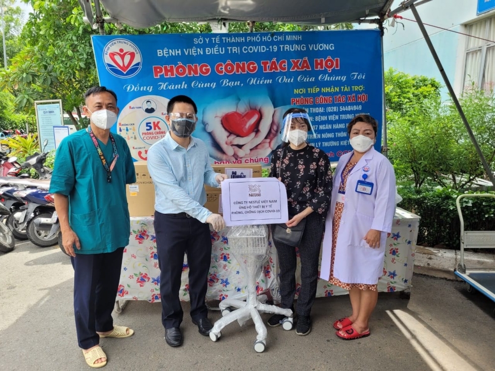 Nestlé Việt Nam tặng quà cho thiếu nhi  bị ảnh hưởng bởi đại dịch Covid-19