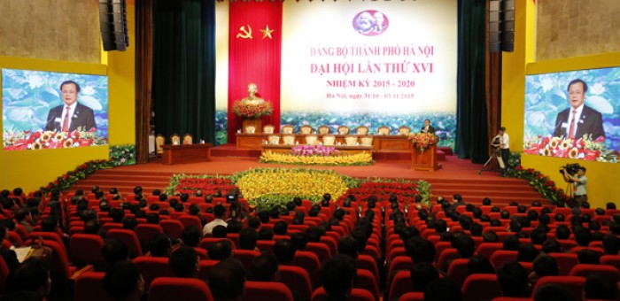 Khai mạc phiên trù bị Đại hội lần thứ XVI Đảng bộ TP Hà Nội