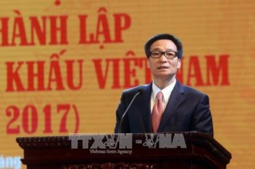 Phó Thủ tướng Vũ Đức Đam dự lễ kỷ niệm 60 năm thành lập Hội Sân khấu Việt Nam