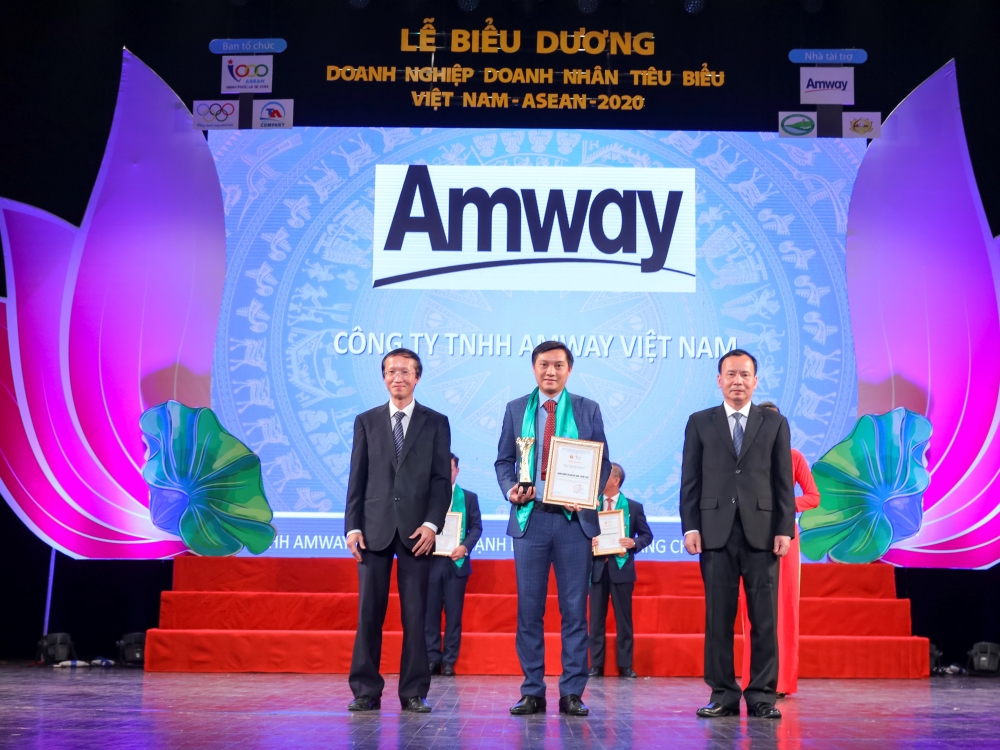 Amway Việt Nam vinh dự nhận giải thưởng tại diễn đàn doanh nghiệp ASEAN+3
