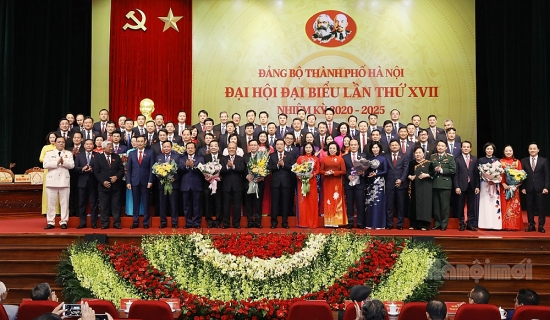 Đại hội đại biểu lần thứ XVII Đảng bộ thành phố Hà Nội thành công tốt đẹp