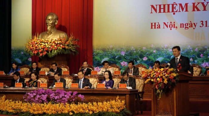 Ban Thường vụ Thành ủy Hà Nội khóa XVI gồm 16 đồng chí