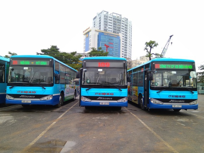 Hà Nội mạng lưới xe buýt phủ khắp 30 quận, huyện, thị xã