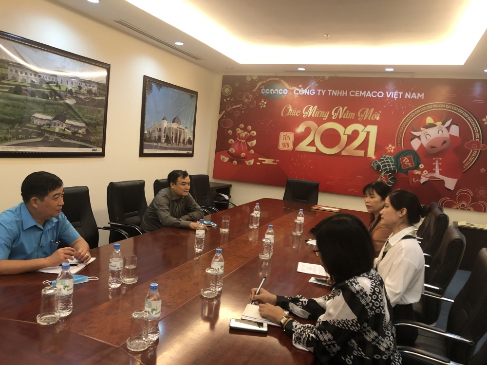 Công ty TNHH CEMECO Việt Nam xây dựng quan hệ lao động hài hoà, ổn định