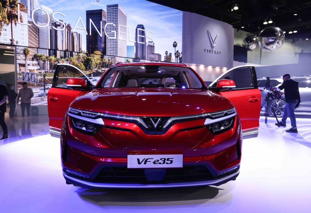 VinFast ra mắt thương hiệu xe điện Los Angeles Auto Show 2021
