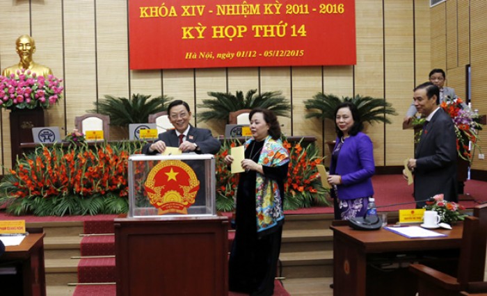 Đồng chí  Nguyễn Đức Chung trúng cử chức danh Chủ tịch UBND Thành phố Hà Nội