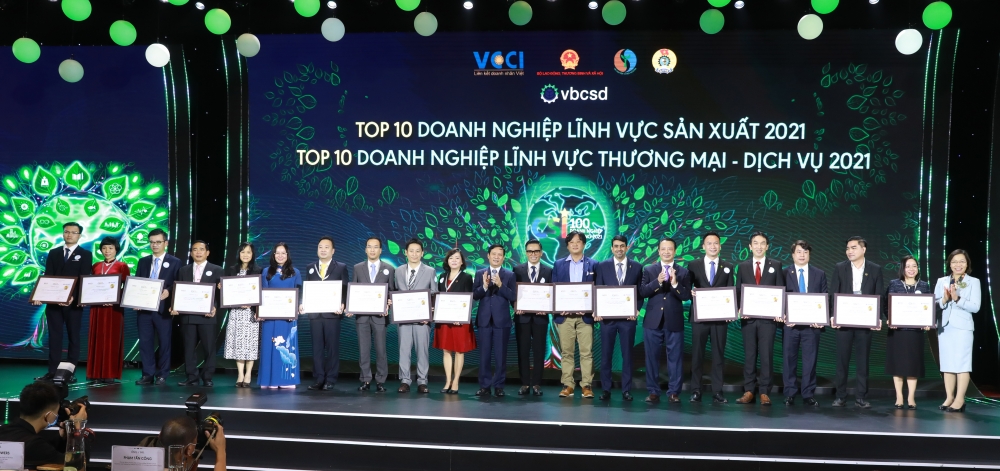 Nestlé Việt Nam được vinh danh doanh nghiệp bền vững năm 2021 trong lĩnh vực sản xuất
