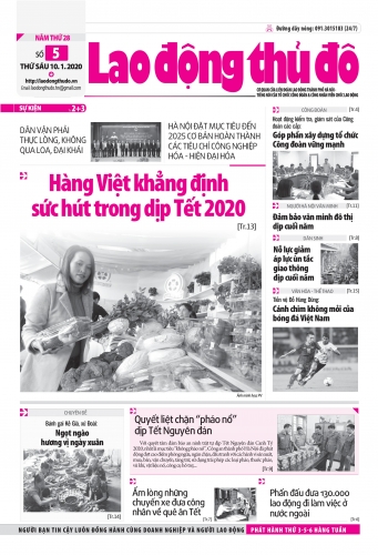 Lao động thủ đô - Số 5_2020
