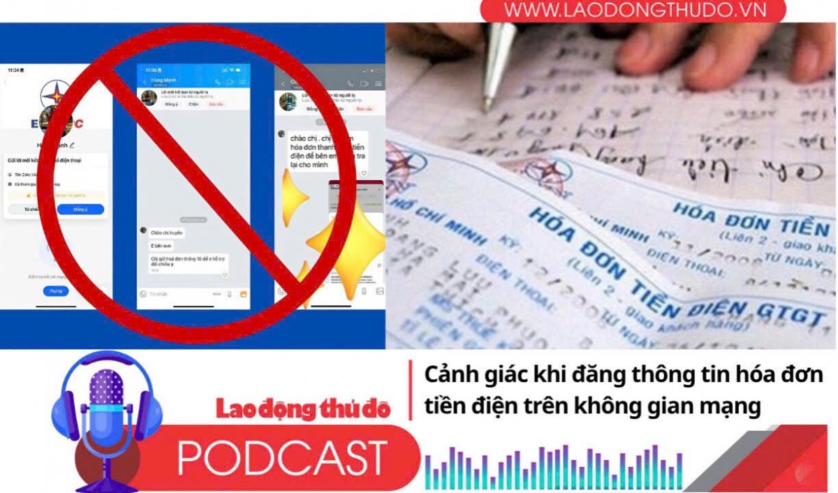 Điểm những tin nổi bật sáng ngày 10/8/2025: Cảnh giác khi đăng thông tin hóa đơn tiền điện trên không gian mạng