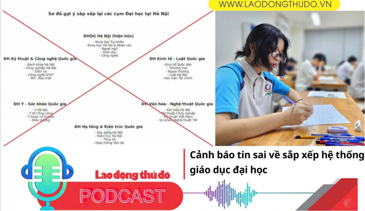 Điểm những tin nổi bật sáng ngày 26/9/2025: Cảnh báo tin sai về sắp xếp hệ thống giáo dục đại học