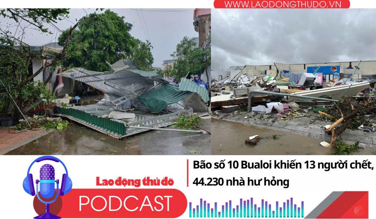 Điểm những tin nổi bật tối ngày 29/9/2025: Bão số 10 Bualoi khiến 13 người chết, 44.230 nhà hư hỏng