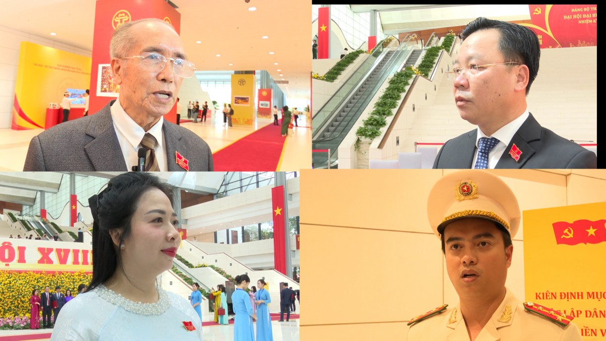 Đại hội đại biểu Đảng bộ thành phố Hà Nội lần thứ XVIII