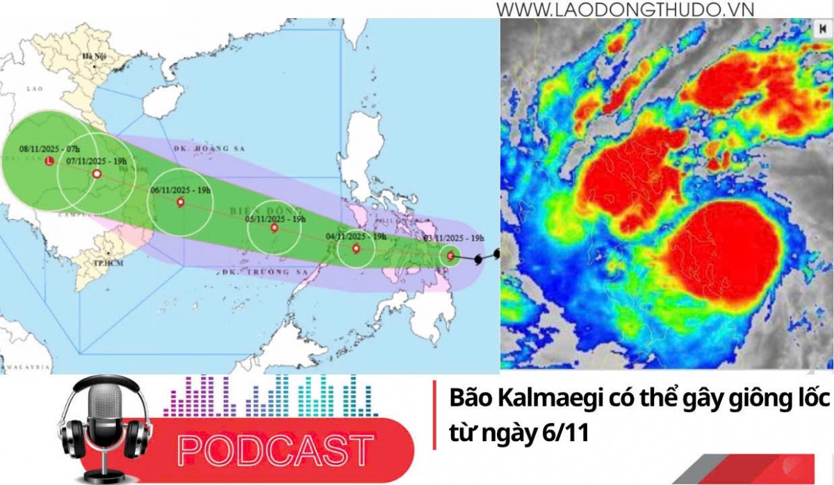 Điểm những tin nổi bật sáng ngày 4/11/2025: Bão Kalmaegi có thể gây giông lốc từ ngày 6/11