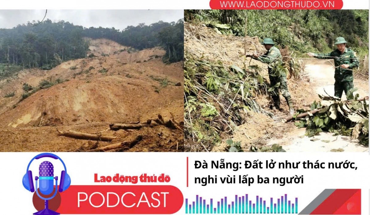 Điểm những tin nổi bật tối ngày 14/11/2025: Đà Nẵng: Đất lở như thác nước, nghi vùi lấp ba người