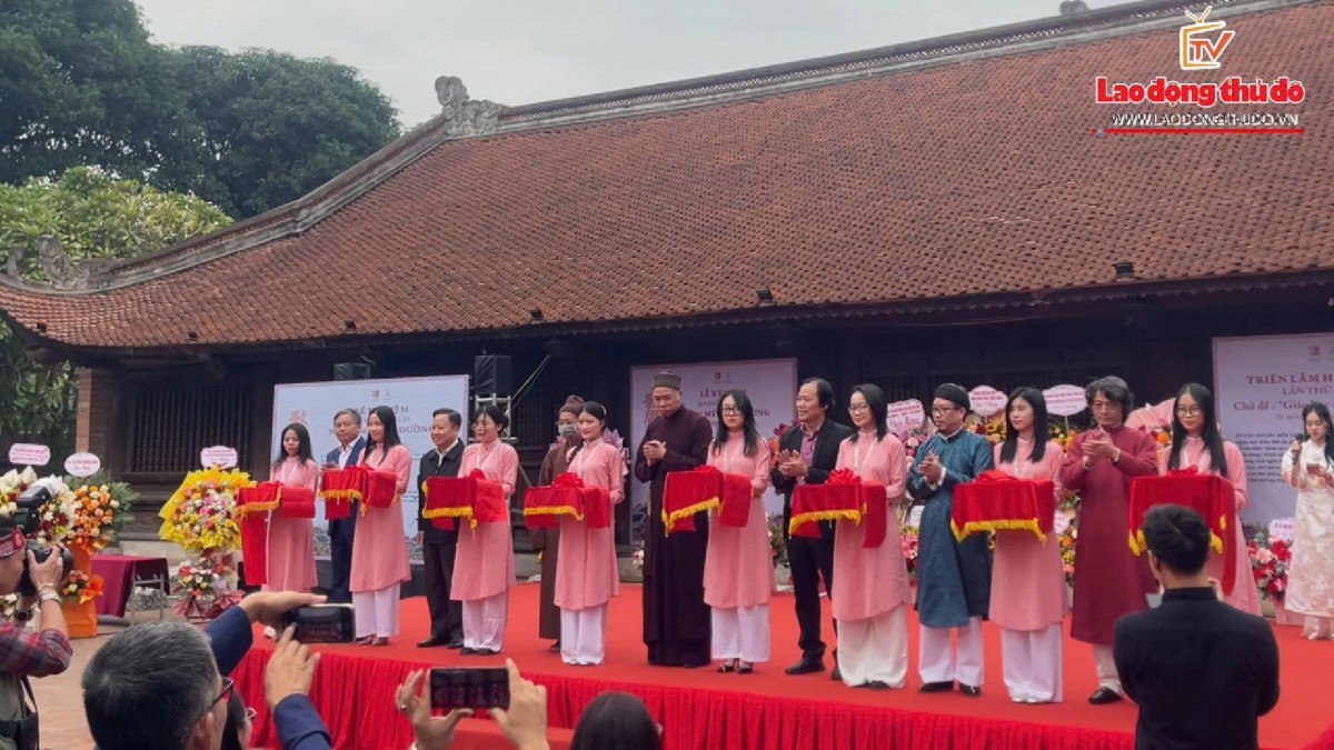 20 năm “gieo chữ, dưỡng tâm”: Nhân Mỹ học đường rạng rỡ trong Triển lãm Hàn Mặc 2025