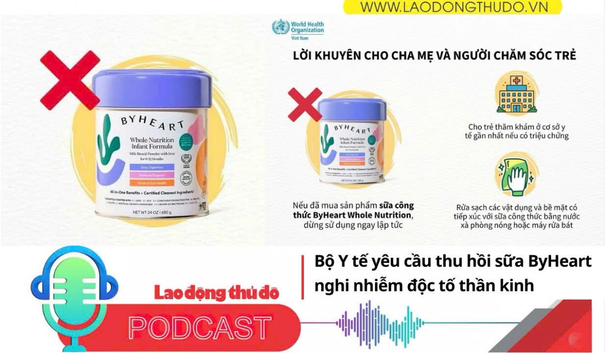 Điểm những tin nổi bật sáng ngày 22/11/2025: Bộ Y tế yêu cầu thu hồi sữa ByHeart nghi nhiễm độc tố thần kinh