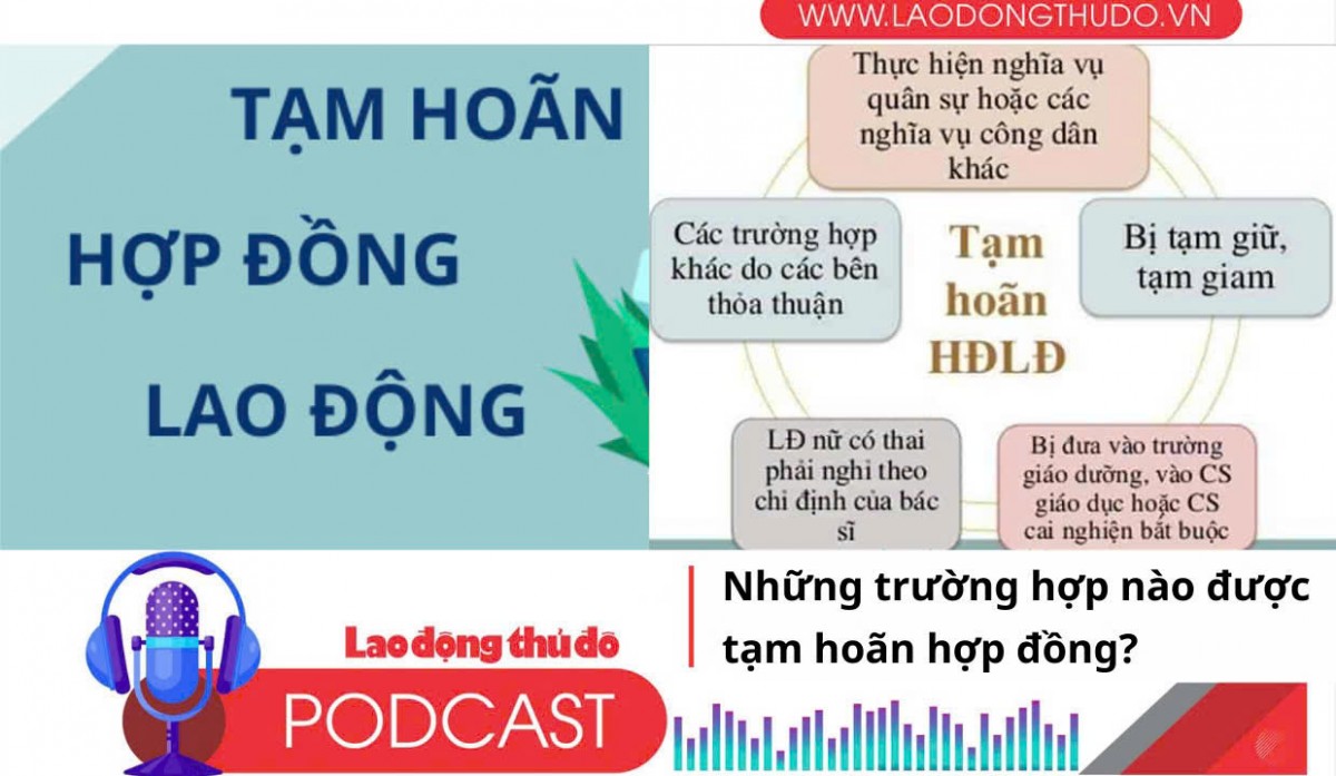 Những trường hợp nào được tạm hoãn hợp đồng