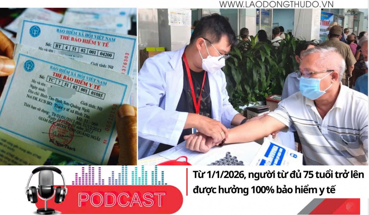 Điểm những tin nổi bật tối ngày 11/12/2025: Từ 1/1/2026, người từ đủ 75 tuổi trở lên được hưởng 100% bảo hiểm y tế