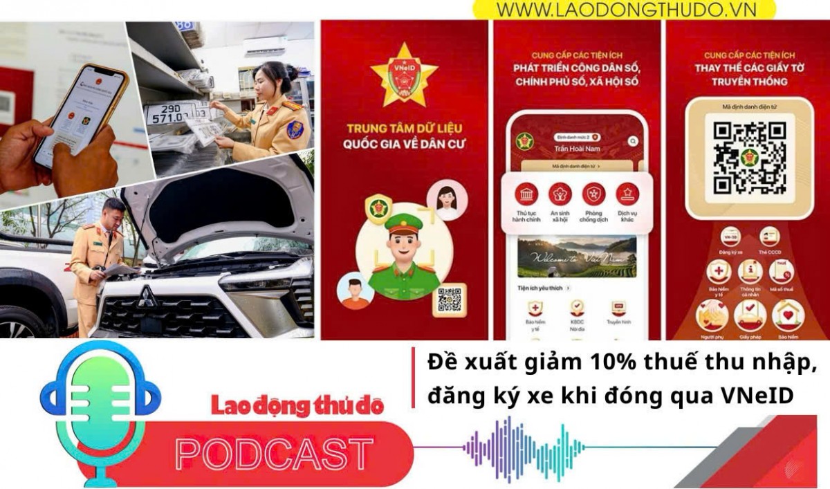 Điểm những tin  nổi bật sáng ngày 17/12/2025: Đề xuất giảm 10% thuế thu nhập, đăng ký xe khi đóng qua VNeID