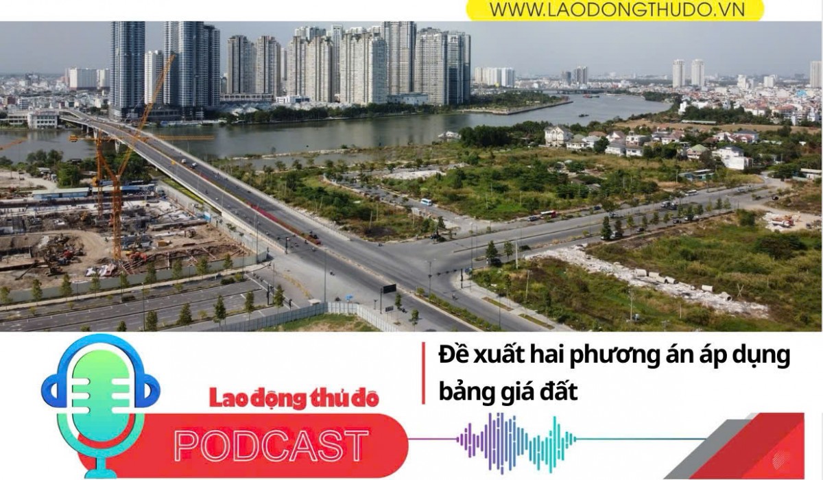 Đề xuất hai phương án áp dụng bảng giá đất