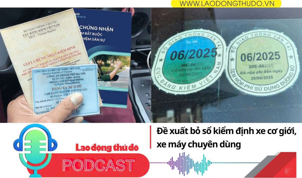 Điểm những tin nổi bật sáng ngày 26/12/2025: Đề xuất bỏ sổ kiểm định xe cơ giới, xe máy chuyên dùng