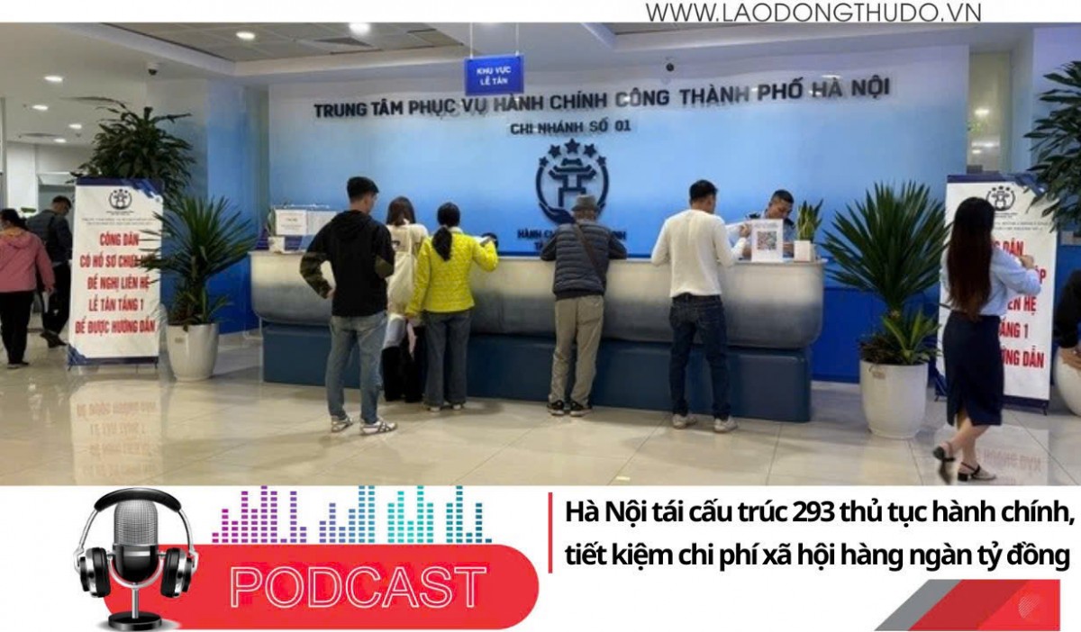 Điểm những tin nổi bật tối ngày 26/12/2025: Hà Nội tái cấu trúc 293 thủ tục hành chính, tiết kiệm chi phí xã hội hàng ngàn tỷ đồng