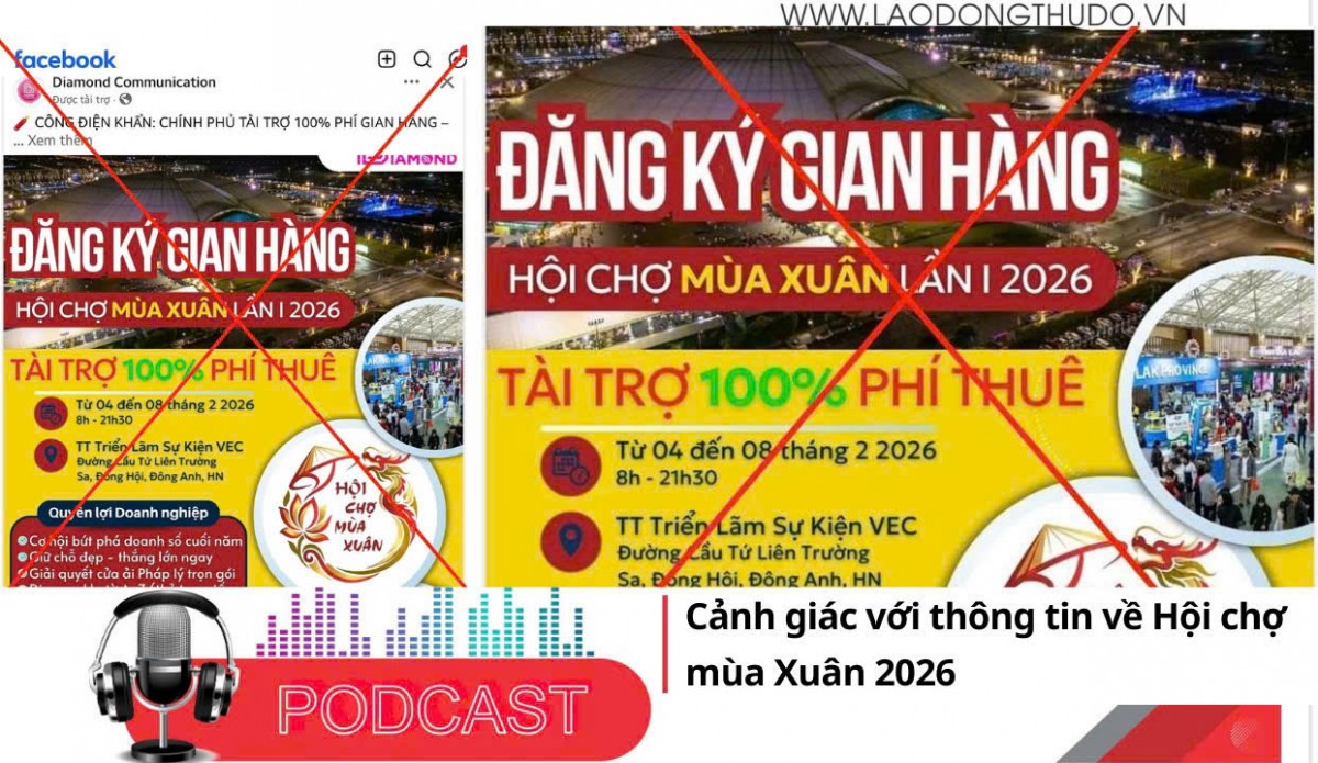 Điểm những tin nổi bật sáng ngày 31/12/2025: Cảnh giác với thông tin về Hội chợ mùa Xuân 2026