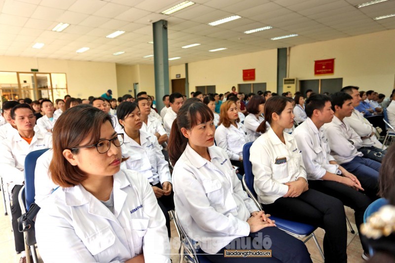 Giao lưu trực tuyến tại Công đoàn công thương Hà Nội